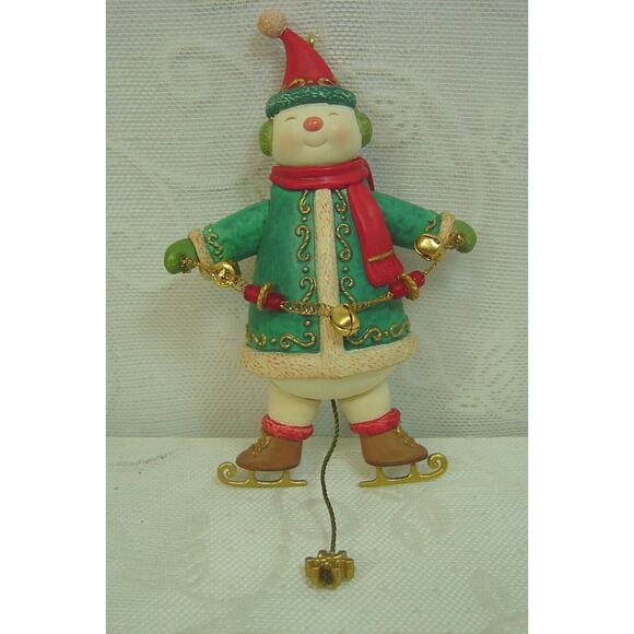 HALLMARK 2008 SNOWMAN YULETIDE TREASURES #3 IN SERIES - Picture 2 of 4